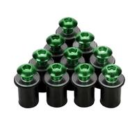 Viti per motociclette Compatibile Con Yamaha Per FZ1 FZ6 FZ6R FJR1300 Per YZF-R1 R6 R7 600R 750R Bulloni Parabrezza Viti Montaggio Parabrezza Per M5 5 Mm Rondelle Dadi