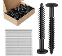 Viti per otturatore solido, tasselli per pannelli in metallo, tappo per finestra sicuro, hardware per porte di casa affidabile, strumento conveniente per le imprese domestiche, fornitura di