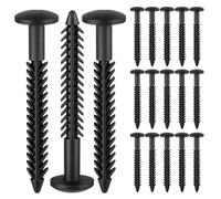 Viti per otturatore solido, tasselli per pannelli in metallo, tappo per finestra sicuro, hardware per porte di casa affidabile, strumento conveniente per le imprese domestiche, fornitura di