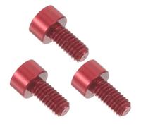 Viti per Parti Chitarra Elettrica 3 Pezzi 11mm Rosso