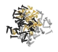 Viti per Pickguard Chitarra Elettrica e Basso 3x12 Mm Metallo | Confezione da 150 Pezzi Scatola, Montaggio della Placca, Ricambio per Viti Arrugginite, Accessorio Ordinato