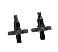 Viti Per Ponticello Per Contrabbasso Regolabili In Acero Da 1/2 Misura Parti Per Violino(2pcs Black)