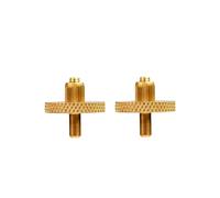Viti Per Ponticello Per Contrabbasso Regolabili In Acero Da 1/2 Misure Per Accessori Per Violino Accessori Per Violino(2pcs Golden)