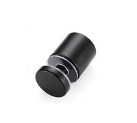 Viti per specchi, 10 viti pubblicitarie in acciaio inossidabile, lunghezza 12-25 mm, distanziatrici for cartelli in adatte for fissaggi distanziali(Black,M12X20mm)