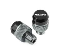 Viti per specchietti Moto Per GSR750 GSR600 GSR400 Motocicletta M10 Bullone A Vite Di Chiusura Per Foro Specchio In Alluminio(A Titanium)