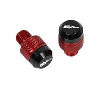 Viti per specchietto retrovisore moto Per Suzuki SV650 SV650S SV 650 650S 1999-2022 2023 Accessori Moto CNC Tappi Per Fori Specchietti Viti Bulloni Di Copertura(Red)