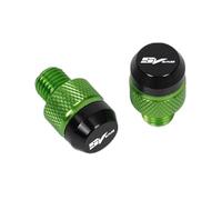 Viti per specchietto retrovisore moto Per Suzuki SV650 SV650S SV 650 650S 1999-2022 2023 Accessori Moto CNC Tappi Per Fori Specchietti Viti Bulloni Di Copertura(Green)