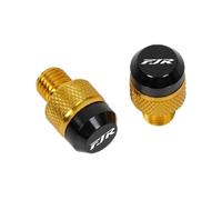 Viti per specchietto retrovisore Per FJR1300 Accessori Moto CNC Tappi Per Fori Specchietti Viti Bulloni Cappucci Di Copertura(YELLOW)