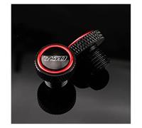 Viti per specchietto retrovisore Per GSXS750 GSXS1000 Accessorio CNC Per Moto Da 10 Mm Vite Tappo Foro Specchio M10*1,25(LOGO 750 Red)