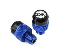 Viti per specchietto retrovisore Per GTS300 GTS300i JOYMAX Z125 250 300 Tappi Per Specchietti Retrovisori In Alluminio CNC Per Moto, Bulloni E Cappucci Di Copertura(Blue)