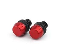 Viti per specchietto retrovisore Per MSX125 GROM Accessori Per Moto Viti E Bulloni In Alluminio CNC Per Coprire I Fori Degli Specchietti Tappi Per(Redno logo)