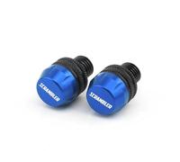 Viti per specchietto retrovisore Per Scrambler800 Scrambler1100 Accessori Moto Vite Per Foro Specchio In Alluminio CNC Tappo Bullone Copertura(Blue)