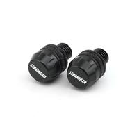 Viti per specchietto retrovisore Per Scrambler800 Scrambler1100 Accessori Moto Vite Per Foro Specchio In Alluminio CNC Tappo Bullone Copertura(Black)
