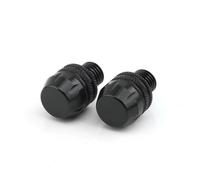 Viti per specchietto retrovisore Per Scrambler800 Scrambler1100 Accessori Moto Vite Per Foro Specchio In Alluminio CNC Tappo Bullone Copertura(Black-no logo)