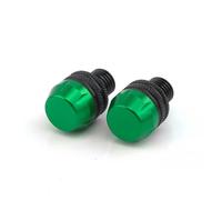 Viti per specchietto retrovisore Per Scrambler800 Scrambler1100 Accessori Moto Vite Per Foro Specchio In Alluminio CNC Tappo Bullone Copertura(Green-no logo)