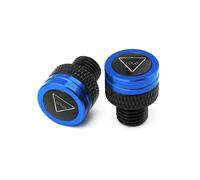 Viti per specchietto retrovisore Per Trident 660 Tiger 800 900 GT Copri Bulloni Con Tappo Per Specchietti Moto(Blue)