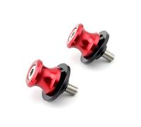 Viti per Supporto Forcellone E Cursore per Moto Per V-Strom GSX-R125 600 750 1000 S125 S1000R S1000F S1000Z S1000Y SV650S SV1000S N Bobine Forcellone 8M Vite Supporto Slider(2 pieces Red)