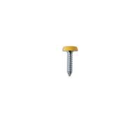 Connect Targa Vite 25.4x2.5cm Giallo Polytop 100pc 31547