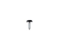 Connect Targa Vite 25.4x1.9cm Nero Polytop 100pc 31544