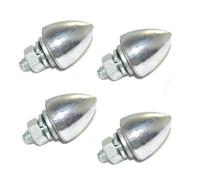 Viti Per Targhetta Brevi Spike 4Pc Compatibili Con Harley Indian Chief ECs