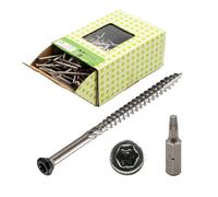 Viti per terrazza C2 universali in acciaio inox 4 4,5 5 TORX 200 pz in it