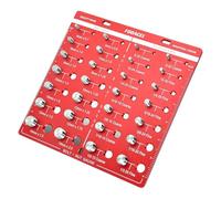 Viti per tester per filettatura | Sistema in pollici e metrico - Indicatore filettatura - Controllo rapido delle dimensioni e del passo dei bulloni del dado strumento di misura misuratore di serraggio