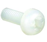 Viti Phillips A Testa Piana In Nylon M3 X 7,9Mm, Confezione Da 100 - NMS 308 01