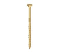 VITI PRO TPS per Strutture Portanti in Legno, TORX 6,0X100mm, Zincato Giallo, 100 pezzi