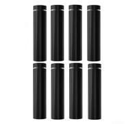 Viti pubblicitarie, chiodi cavi in acciaio inox per vetro acrilico, supporto per cornice a specchio, supporto decorativo per display fotografico (AK nero)