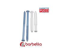 Vite registro e vite fissaggio placca Pucci prolungate 7cm 80130930
