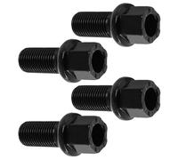 Viti Ruote Auto Compatibile Con Per Eos 2006 2007 2008 2009 2010 Bulloni Delle Ruote Per Auto Dadi Ad Alette 28mm Raggio Del Filo WHT002437 431601139A(Black)