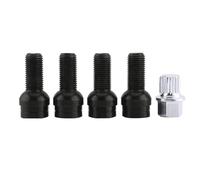 Viti Ruote Auto Compatibile Con Per Golf Per MK4 Per B5 1998 1999 2000 2001 2002 2003 2004 2005 Set Bulloni Dadi Antifurto Per Ruote Con Chiave 8D0601139F