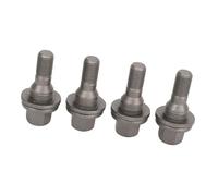 Viti Ruote Auto Compatibile Con Peugeot Per 206 1998-2016 4 Pezzi Bulloni Esagonali 17 Mm Dadi E Prigionieri Per Pneumatici Ricambio 003549817