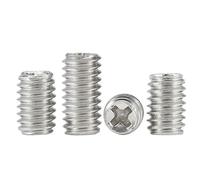 Viti senza testa in acciaio inossidabile M2 M2.5 M3 M4 304(M4-50pcs,10mm)