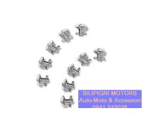 Set di 10 kit viti rapide per sistema Sidi srs/sms Argenté TU