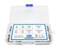 Viti Testa Piatta Assortimento Auto-toccanti Autofilettanti Con Intaglio