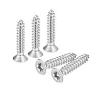 Viti Torx a testa svasata piatta in acciaio inossidabile 50/60/100 M3 M4 M5 M6, viti for legno di sicurezza a prova di manomissione(60pcs,M3 x 10mm)