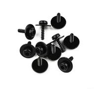 Viti Torx M5x20 mm per scudo motore per ford Focus Air Dam set 10 | M5x20mm, Black Finish, Direct Replacement, Stable Reliability, Fits Left/right/front/rear Positions