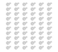 Viti trasparenti M5X6 - Testa Piana - Conf. 60 pezzi