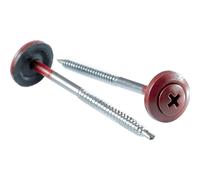 Viti universali Onduline L 60 mm rosso 100 pz Rosso