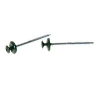 Viti universali Onduline L 60 mm verde 100 pz Verde