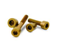 Viti Valter Moto Testa Cilindrica Cava Esagonale M4 Giallo Giallo