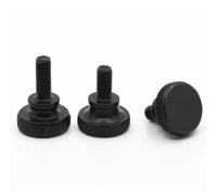 Viti zigrinate a testa zigrinata, Vite a testa zigrinata con regolazione del vetro for facciate continue a gradino alto e zigrinatura in acciaio nero