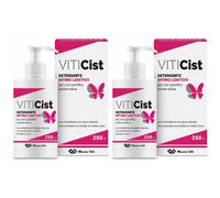VitiCist Detergente Intimo Lenitivo 2x250 ml Gel detergente