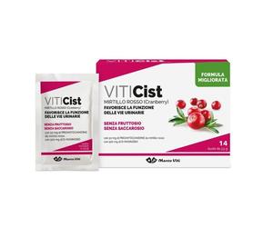 Viticist Mirtillo integratore per le cistiti ricorrenti senza fruttosio 14 buste Prezzo Promo
