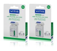 Vitis® Dental Tape Con Cera Fluoro e Menta 2x1 St