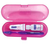 Vitis Gingival kit igiene orale per Gengive Sensibili Spazzolino + Dentifricio 15 ml + Collutorio 30 ml