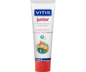 Vitis Junior Gel Toothpaste for Kids, from 6 Years Old
