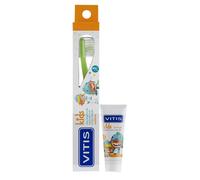 Dentaid Vitis Kids Spazzolino + Vitis Kids Gel Dentifricio, 8ml