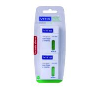 Vitis Nastro Dentale Fluoro Menta 2x50m - Nastro dentale
